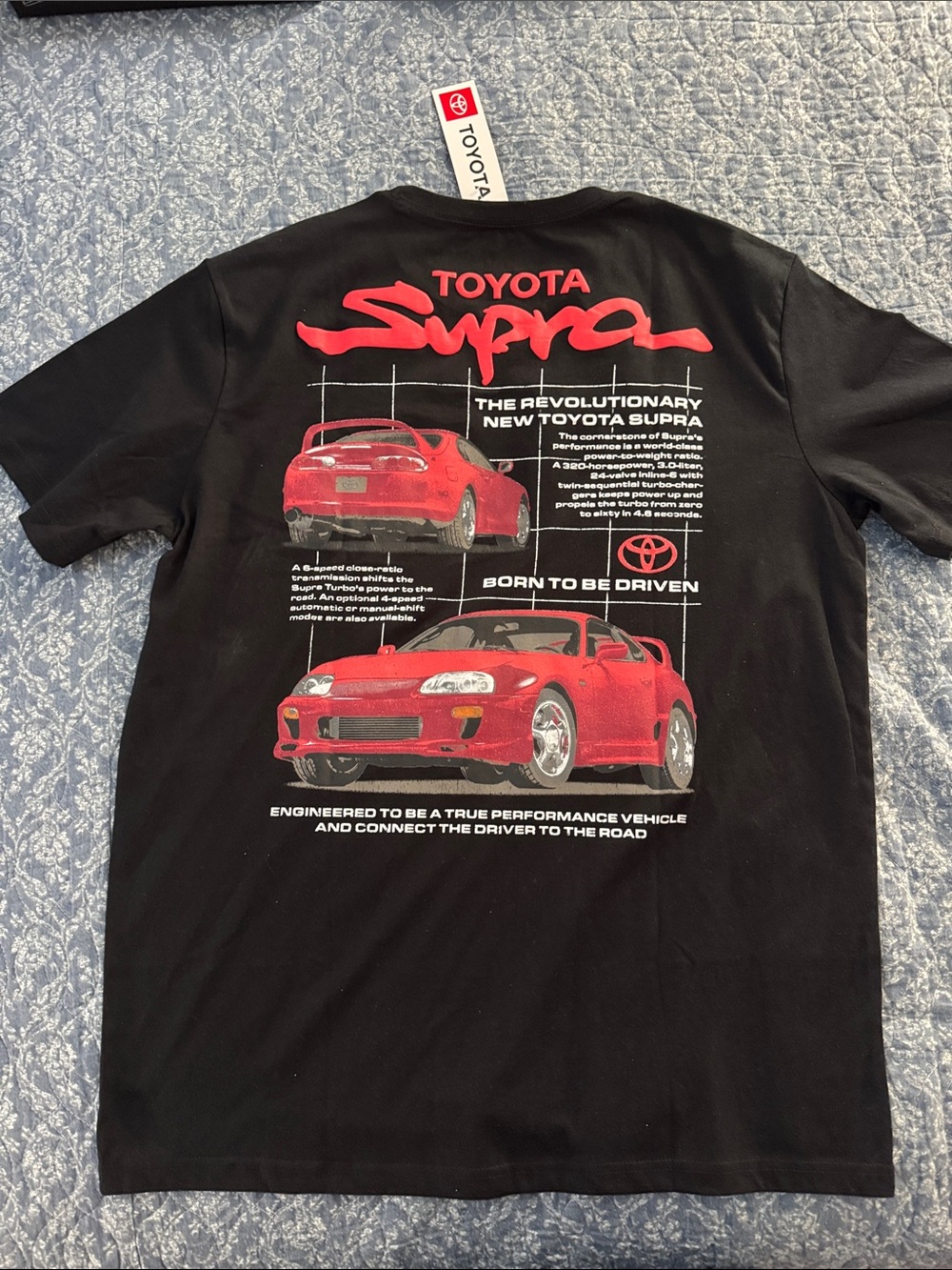 NWT Authentic Toyota Supra JDM Licensed Tee T-shirt - Extra Large XL